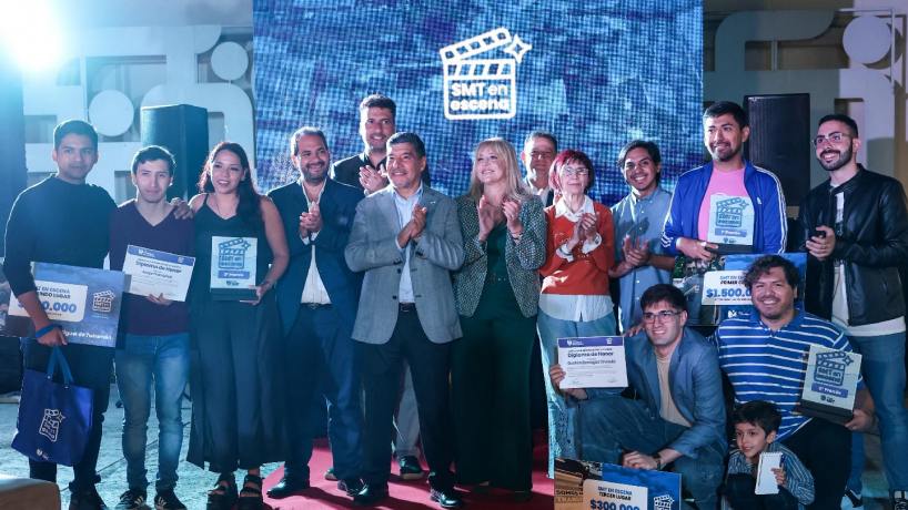 El Municipio entregó los premios a los ganadores del concurso audiovisual SMT en Escena