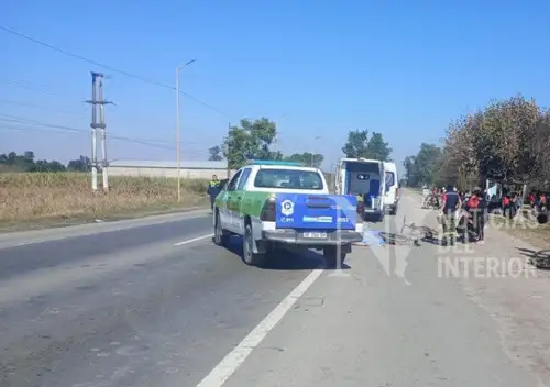 Tragedia en la vieja traza de la ruta 38: un joven murió al ser arrollado por un tractor cañero