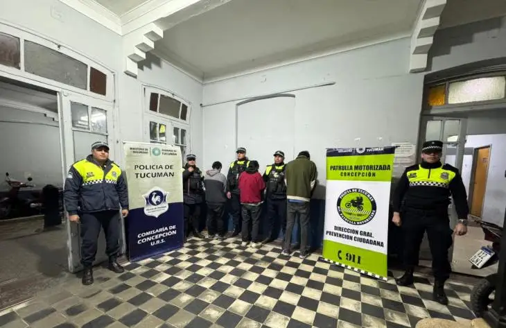Tres delincuentes fueron sorprendidos tratando de robar en una casa de microcentro