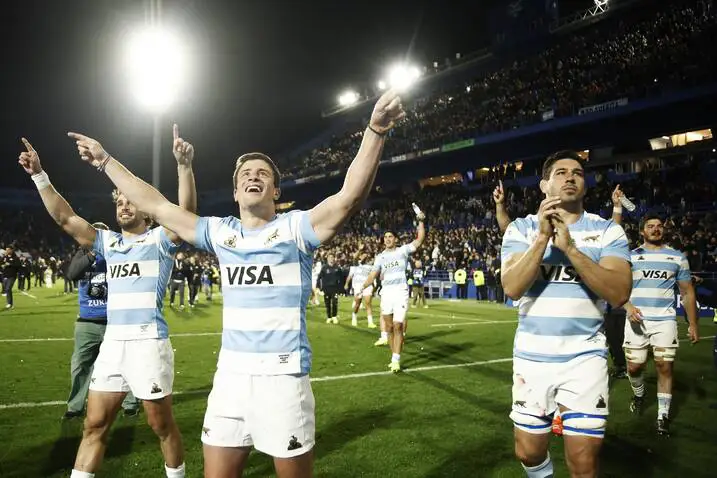 Los Pumas celebran un triunfo histórico: vencieron por primera vez a los All Blacks en Argentina
