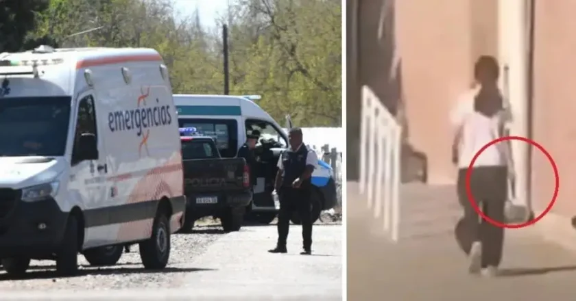 Mendoza: la adolescente que estuvo atrincherada durante horas en la escuela se entregó y fue trasladada a un hospital
