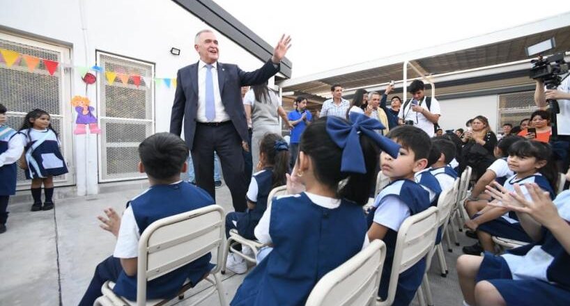 «Saneamos las cuentas para priorizar la educación»: Jaldo inauguró el nuevo edificio del nivel inicial en la Escuela Thames