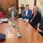 Subsidios, seguros y equipamiento: el ministro de Seguridad se reunió con Bomberos Voluntarios