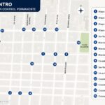 Estas son las 15 esquinas en las que habrá control de la Policía tras la final