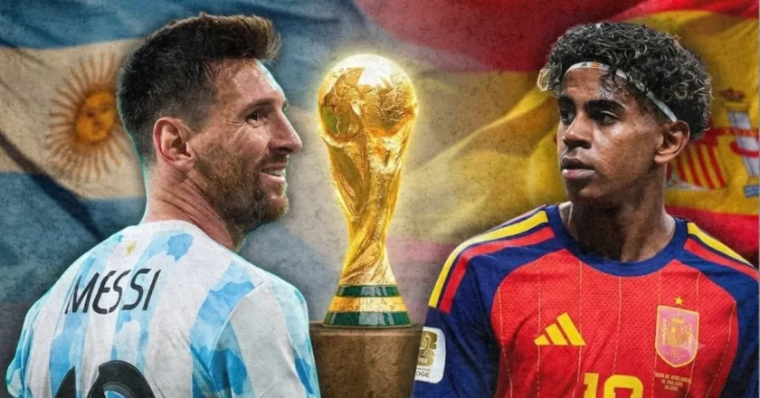 La Selección Argentina se enfrenta a España buscando el bicampeonato