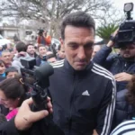 Scaloni llegó a Pujato: «Hasta diciembre estoy en el cargo»