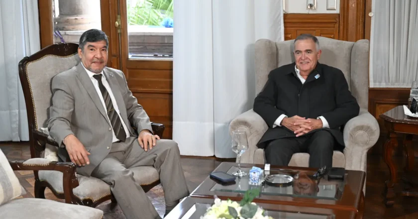 Jaldo y Acevedo analizaron la agenda de gestión en Casa de Gobierno