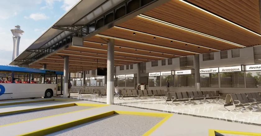 Nazur anticipó importantes avances en la remodelación de la Terminal
