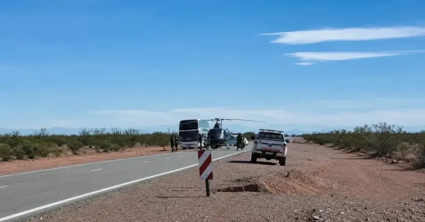 Desesperada búsqueda tras la caída de un helicóptero en San Juan