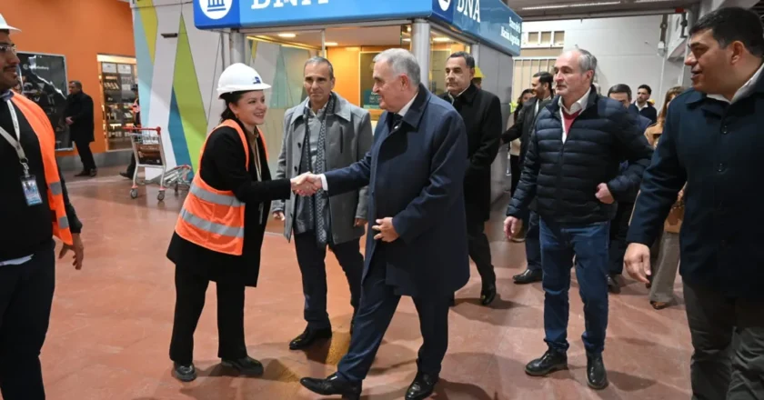 El gobernador supervisó las obras en el aeropuerto Benjamín Matienzo