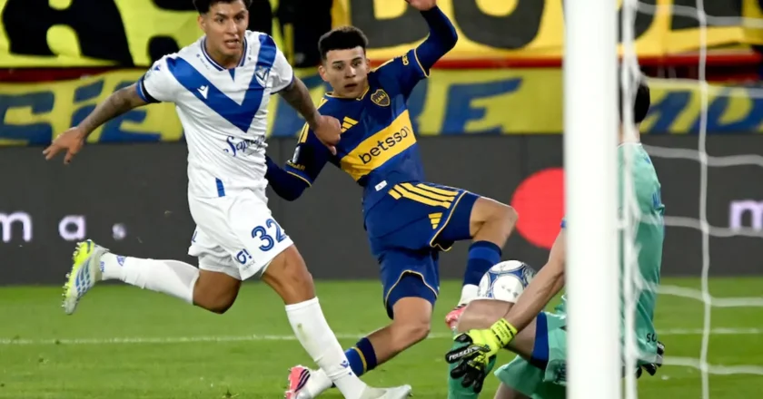 Boca empató 1-1 con Vélez y no pudo acercarse al líder de la Zona A